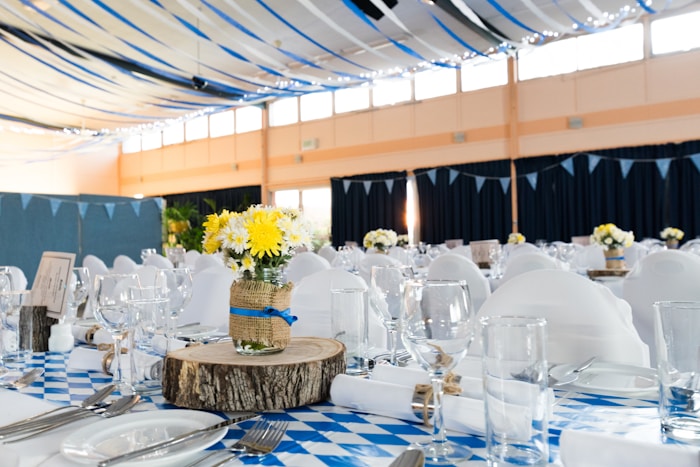 Beautiful wedding table